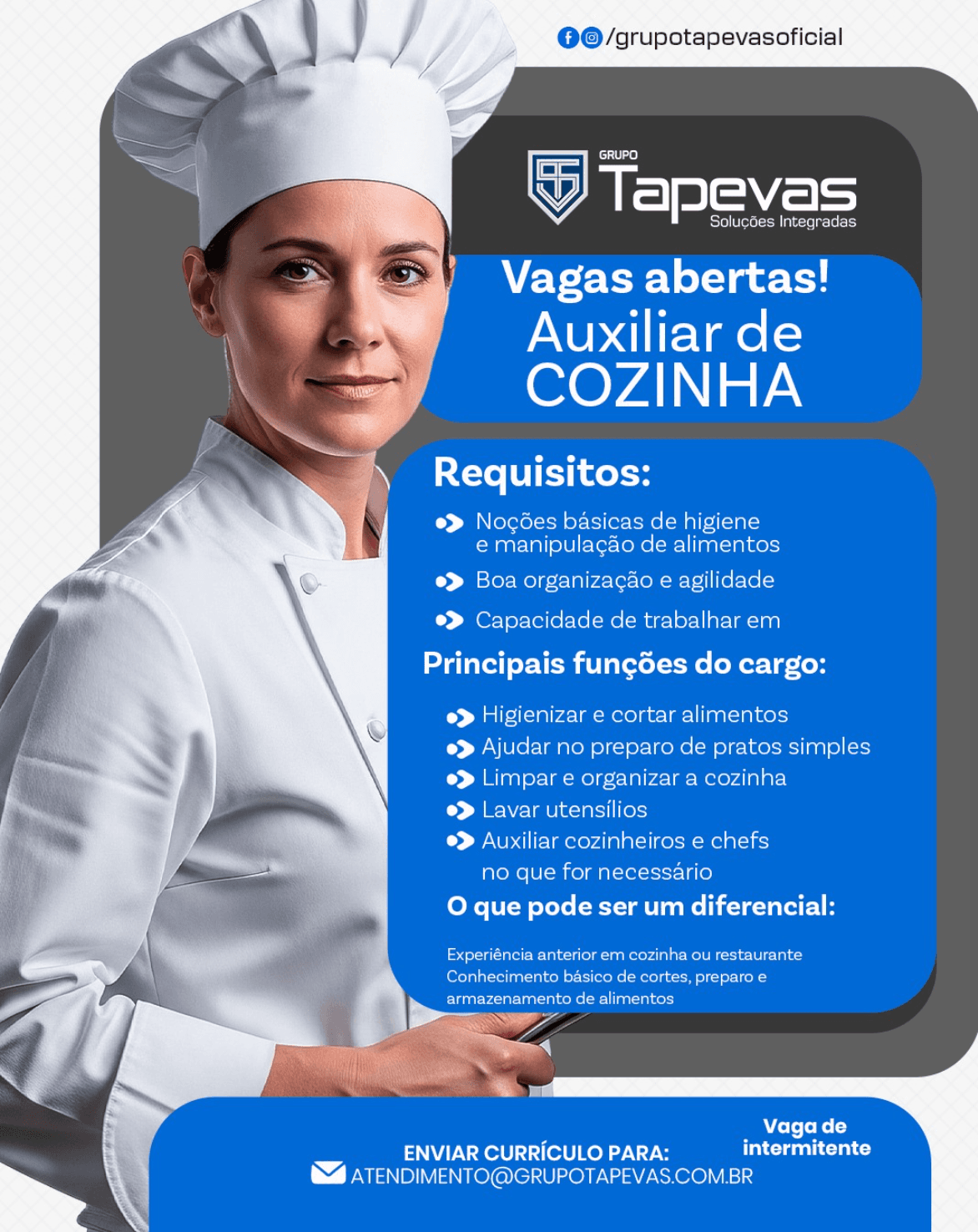 Aviso 2 publicado pelo Grupo Tapevas